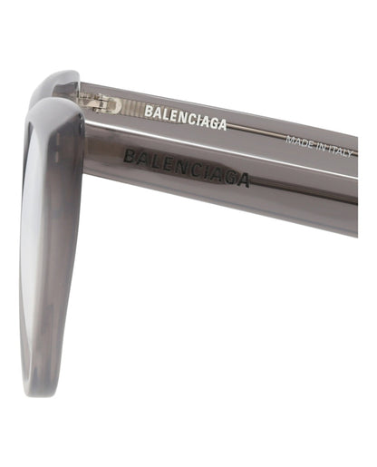 Balenciaga Cat Eye-Frame Acetate Optical Frames Grey Grey Transparent (BB0218O-30011979-003)