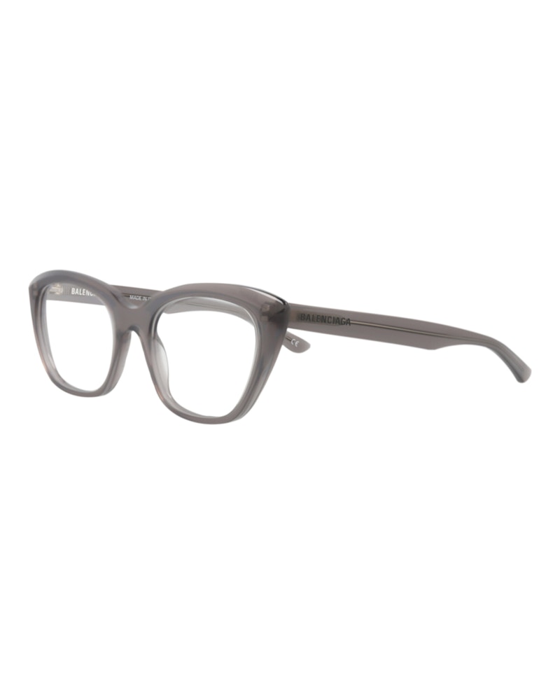 Balenciaga Cat Eye-Frame Acetate Optical Frames Grey Grey Transparent (BB0219O-30011980-003)