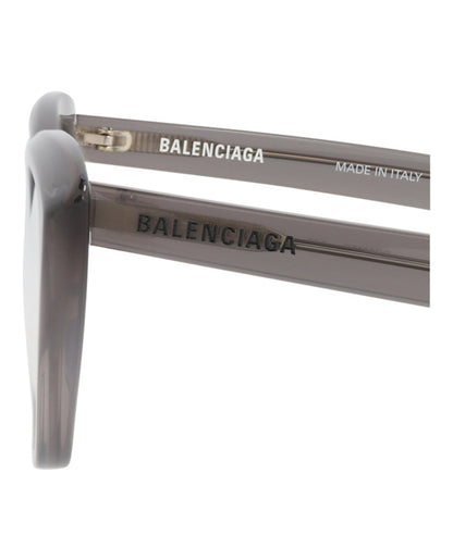 Balenciaga Cat Eye-Frame Acetate Optical Frames Grey Grey Transparent (BB0219O-30011980-003)