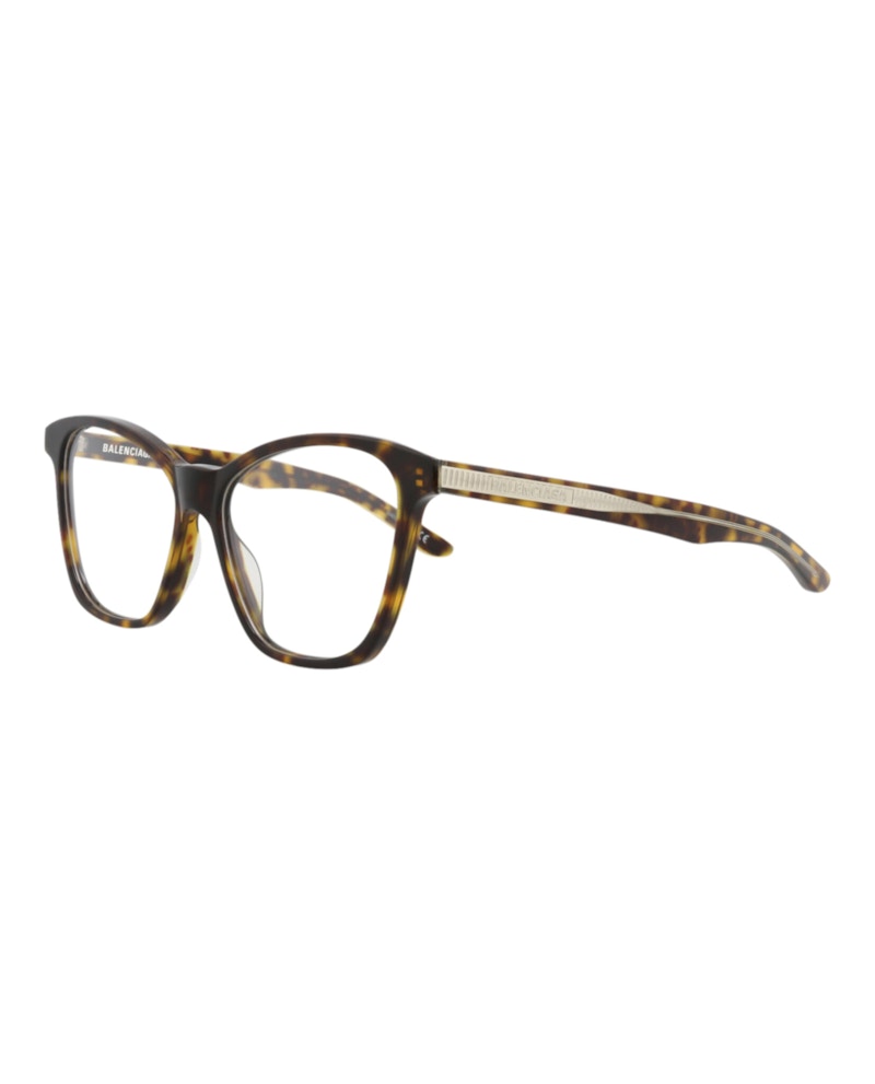 Balenciaga Cat Eye-Frame Acetate Optical Frames Havana Havana Transparent (BB0029O-30006621-002)