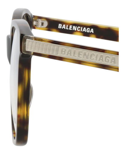 Balenciaga Cat Eye-Frame Acetate Optical Frames Havana Havana Transparent (BB0029O-30006621-002)