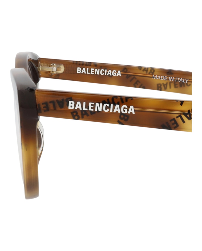 Balenciaga Cat Eye-Frame Acetate Optical Frames Havana Havana Transparent (BB0079O-30008399-006)