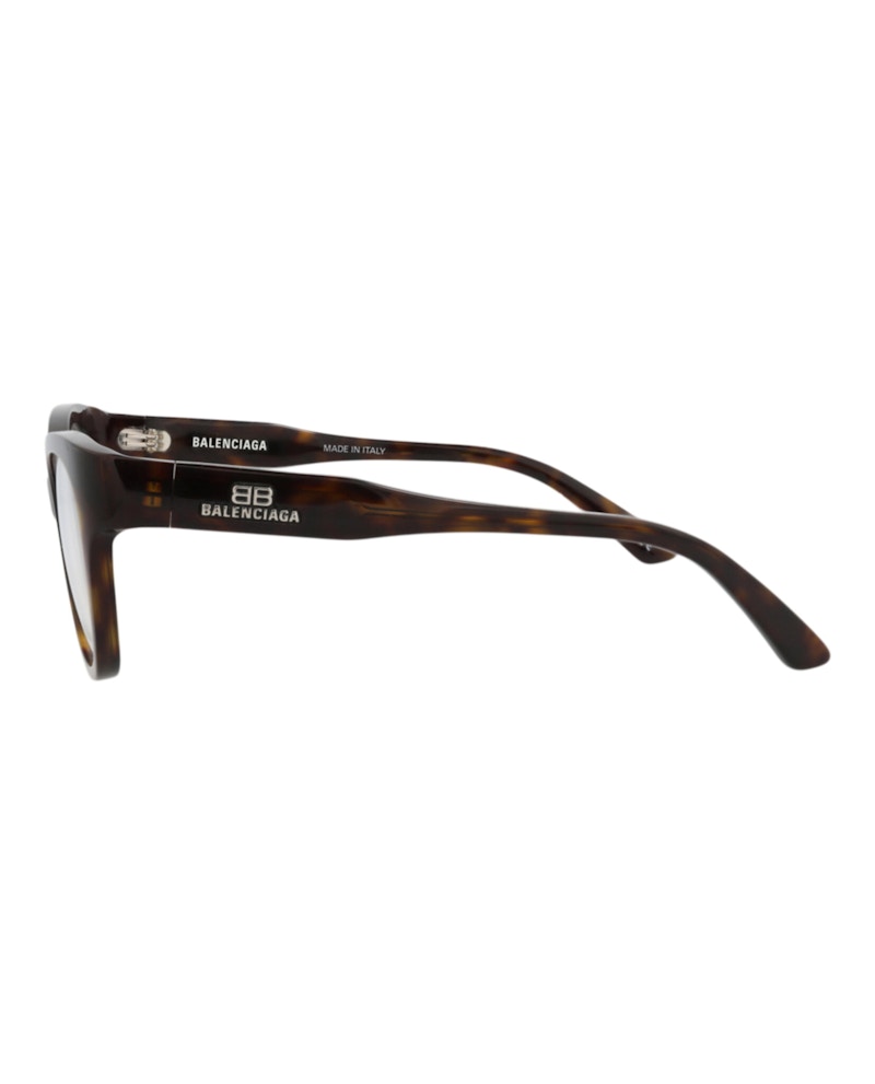 Balenciaga Cat Eye-Frame Acetate Optical Frames Havana Havana Transparent (BB0213O-30011974-002)