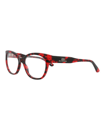 Balenciaga Cat Eye-Frame Acetate Optical Frames Havana Havana Transparent (BB0213O-30011974-003)