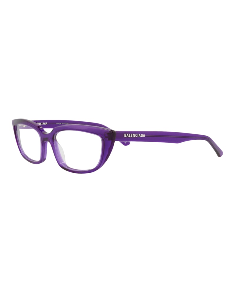 Balenciaga Cat Eye-Frame Acetate Optical Frames Violet Violet Transparent (BB0063O-30008237-003)