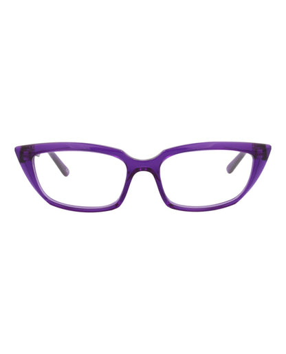 Balenciaga Cat Eye-Frame Acetate Optical Frames Violet Violet Transparent (BB0063O-30008237-003)