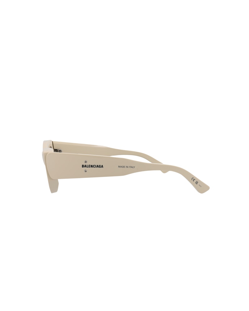Balenciaga Cat Eye-Frame Acetate Sunglasses Beige/Beige/Grey (BB0243S-30013524-003)