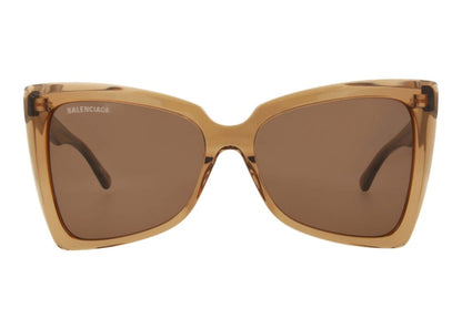 Balenciaga Cat Eye Frame Acetate Sunglasses Brown/Brown (BB0174S-30011342-005-20009)