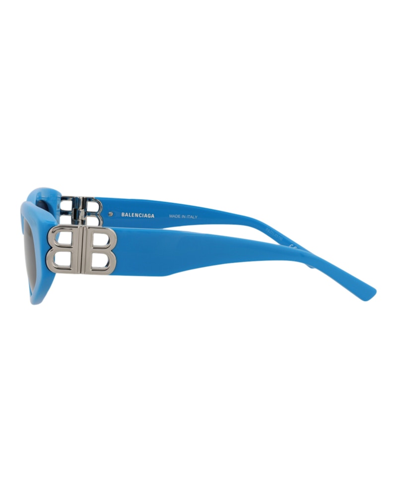 Balenciaga Cat Eye-Frame Acetate Sunglasses Light/Blue/Silver/Grey (BB0095S-30008868-011)