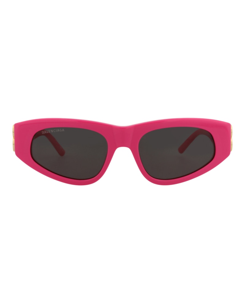 Balenciaga Cat Eye-Frame Acetate Sunglasses Pink Gold GreY (BB0095S-30008868-006)
