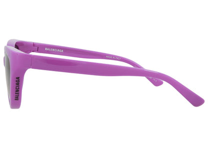 Balenciaga Cat Eye-Frame Bio Injection Rilsan Sunglasses Pink/Grey (BB0149S-30011214-006)