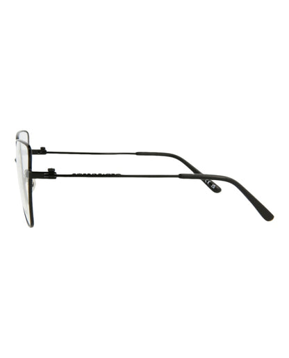 Balenciaga Cat Eye-Frame Metal Optical Frames Black Black Transparent (BB0170O-30011327-003)