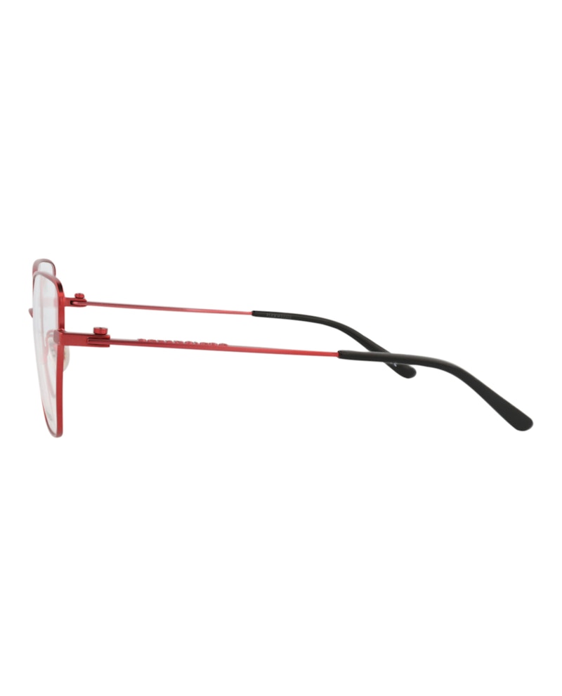 Balenciaga Cat Eye-Frame Metal Optical Frames Red Red Transparent (BB0170O-30011327-004)