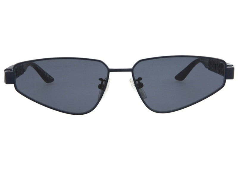 Balenciaga Cat Eye-Frame Metal Sunglasses Blue (BB0107S-30008985-003)