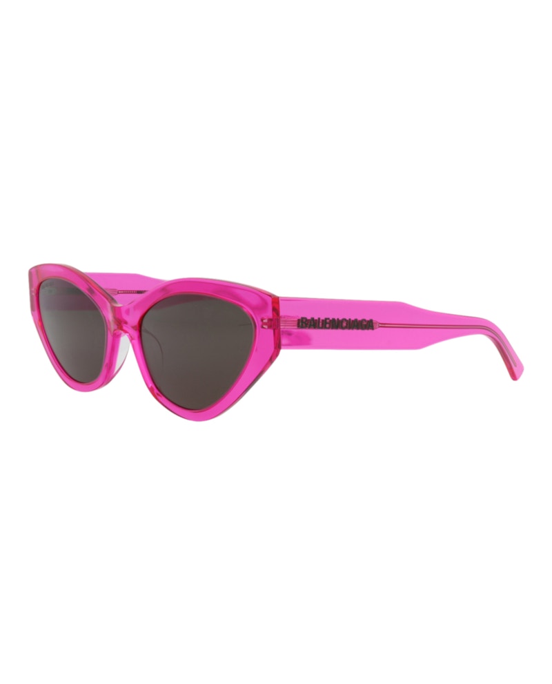 Balenciaga Cat Eye-Frame Recycled Acetate Sunglasses Fuchsia Fuchsia Grey (BB0306S-30014525-005)