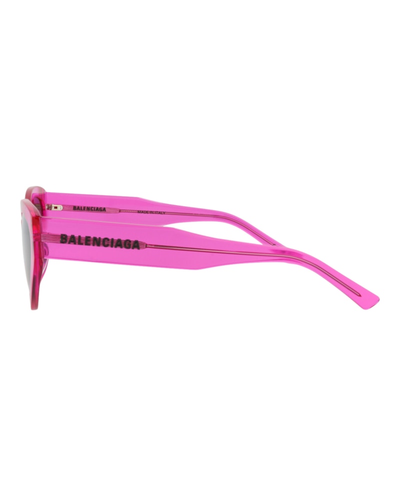 Balenciaga Cat Eye-Frame Recycled Acetate Sunglasses Fuchsia Fuchsia Grey (BB0306S-30014525-005)
