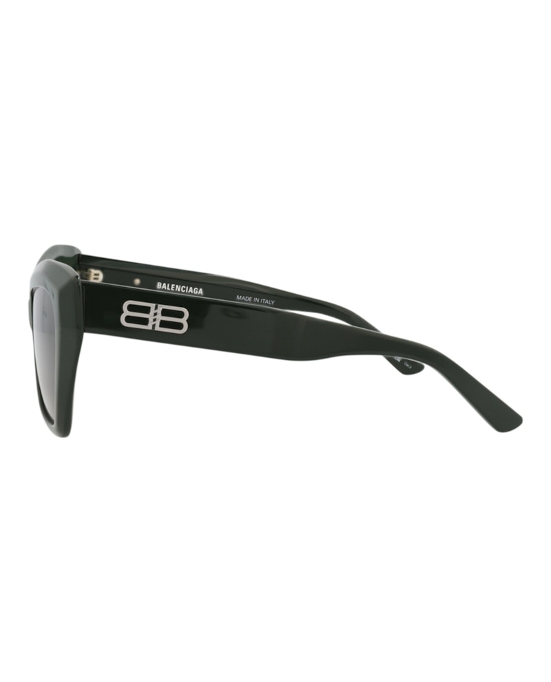 Balenciaga Cat Eye-Frame Recycled Acetate Sunglasses Green/Green/Green (BB0271S-30013988-004)