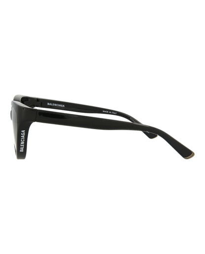 Balenciaga Cat Eye Sunglasses Black/Black/Grey (BB0149S-30011214-001)