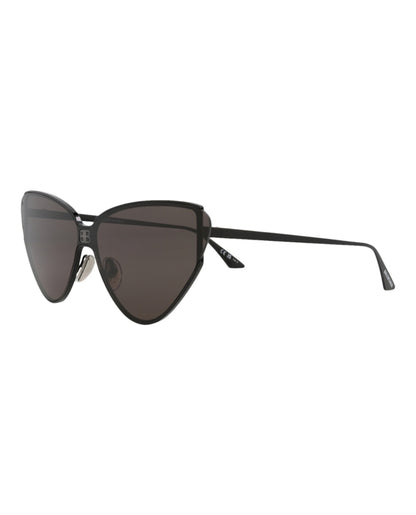 Balenciaga Cat Eye Sunglasses Black/Black/Grey (BB0191S-30011959-001)
