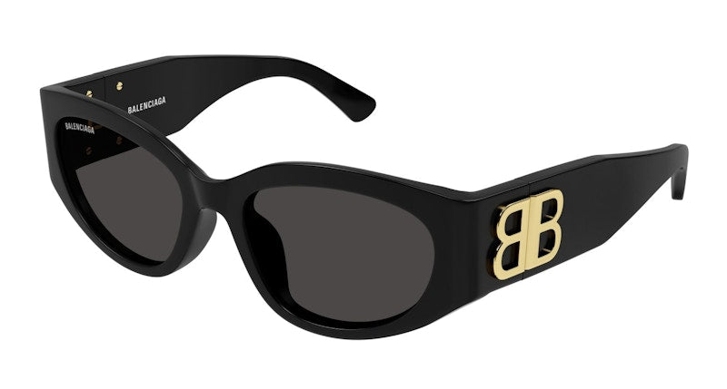 Balenciaga Cat Eye Sunglasses Black/Grey (BB0324SK-002)