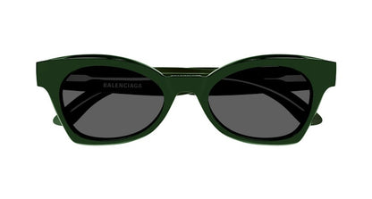 Balenciaga Cat Eye Sunglasses Green/Grey (BB0230S-30013405-006)