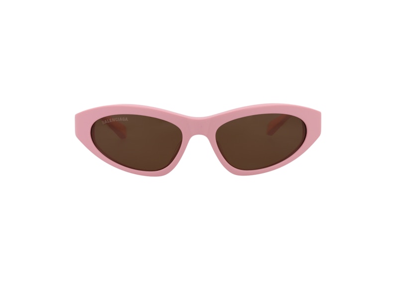 Balenciaga Cat Eye Sunglasses Pink/Brown (BB0207S-30011968-004)