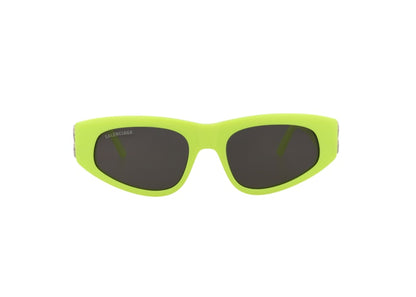 Balenciaga Cat Eye Sunglasses Yellow/Silver/Grey (BB0095S-30008868-007)