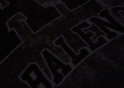 Balenciaga Cities Paris Beach Towel Black/Black
