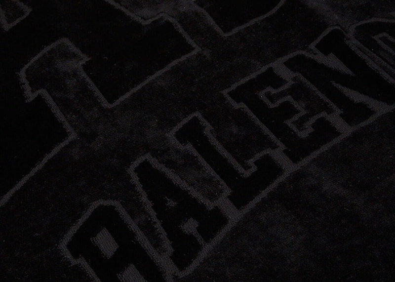 Balenciaga Cities Paris Beach Towel Black/Black