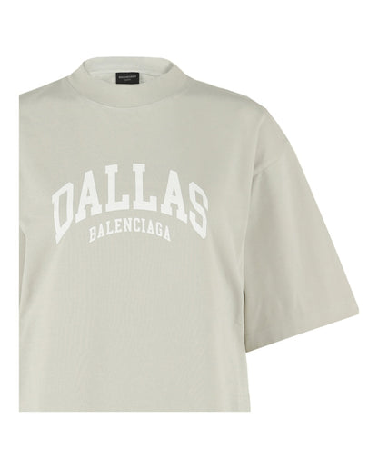 Balenciaga Cities Short Sleeve T-shirt Shell White