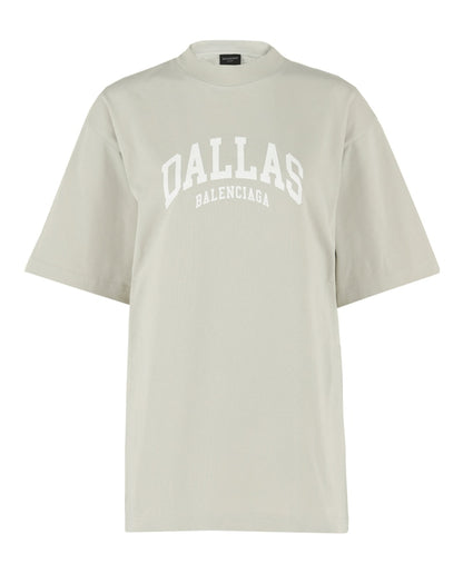 Balenciaga Cities Short Sleeve T-shirt Shell White