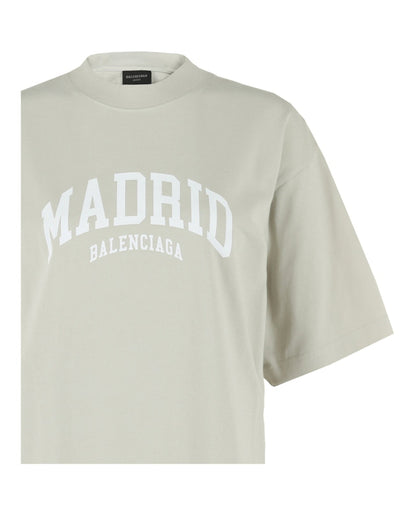 Balenciaga Cities Short Sleeve T-shirt Shell White