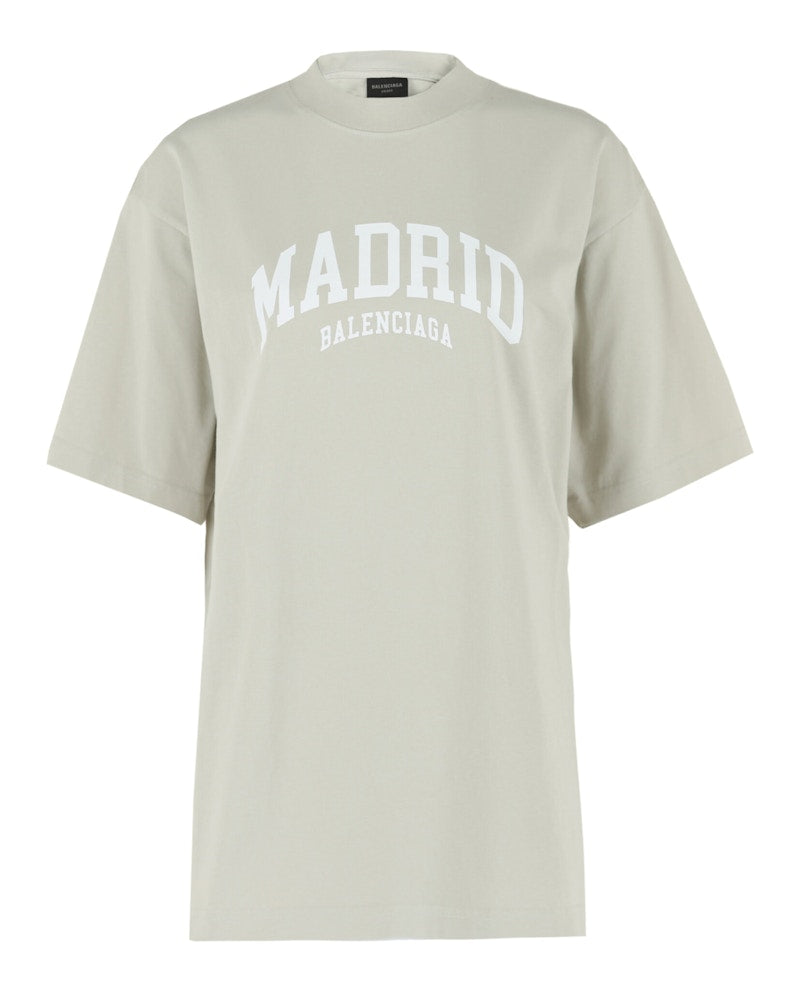 Balenciaga Cities Short Sleeve T-shirt Shell White