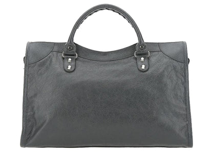 Balenciaga City Classic Handbag Medium Gray