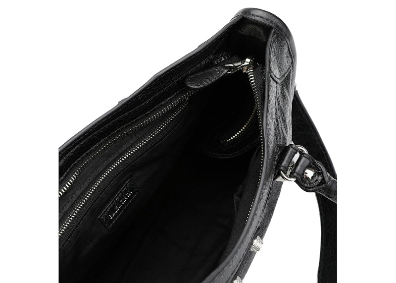 Balenciaga City Shoulder Bag Black
