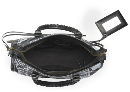 Balenciaga Classic City Arena Graffiti S Black/White