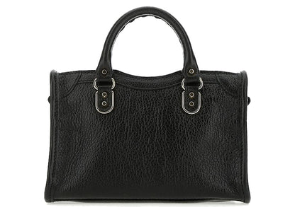Balenciaga Classic City Top Handle Bag Nano Black