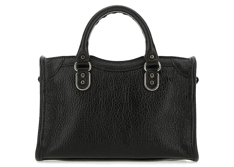 Balenciaga Classic City Top Handle Bag Nano Black