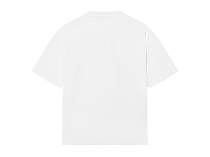 Balenciaga College Medium Fit T-Shirt White/Blue/Yellow