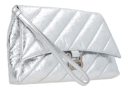 Balenciaga Crush Clutch Pelle Crush