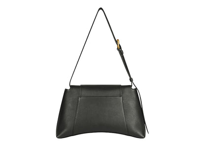 Balenciaga Downtown Small Shoulder Bag Black