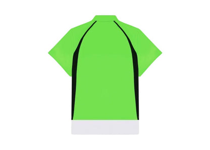 Balenciaga Embroidery Polo Shirt Green/Blacak