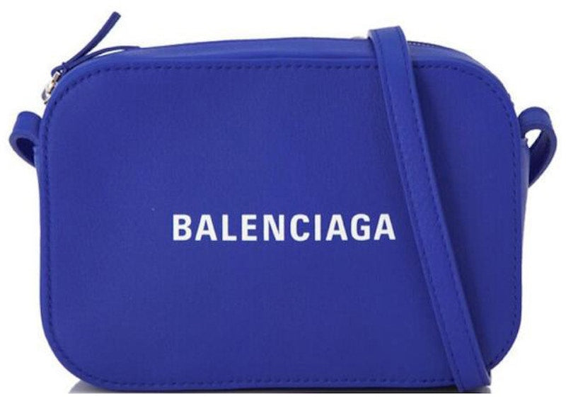 Balenciaga Everyday Camera Shoulder Bag XS Blue