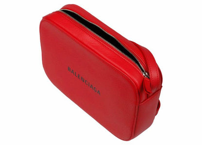 Balenciaga Everyday Camera Shoulder Bag XS Red