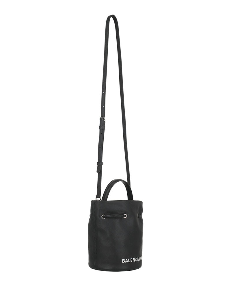 Balenciaga Everyday Drawstring Bucket XS Black