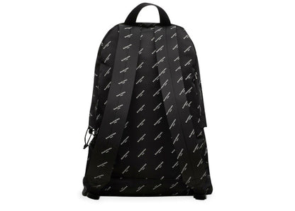 Balenciaga Explorer Backpack Logos Large Black/White