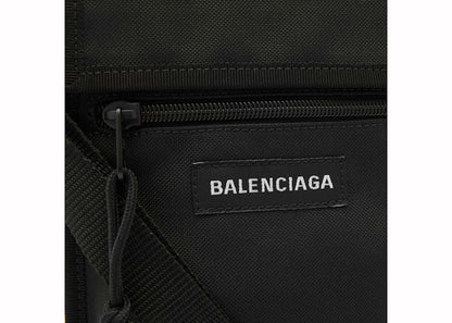 Balenciaga Explorer Pouch with Strap Black