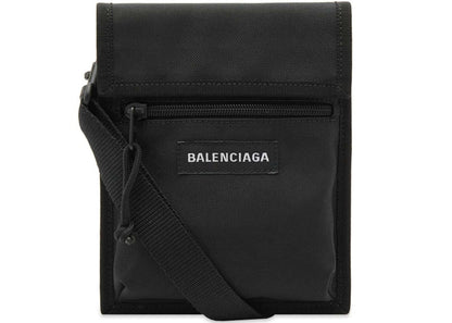 Balenciaga Explorer Pouch with Strap Black