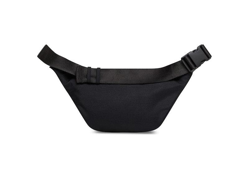 Balenciaga Explorer Sporty B Logo Embroidered Beltpack Medium Black