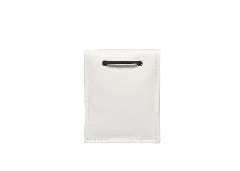 Balenciaga Explorer Strap Pouch White Black